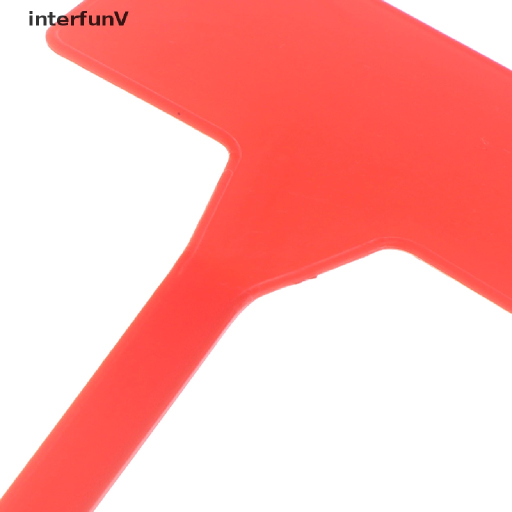 Set 5 Thẻ Nhựa 30cm Ghi Tên Cây Trồng Hình Chữ T Tiện Dụng