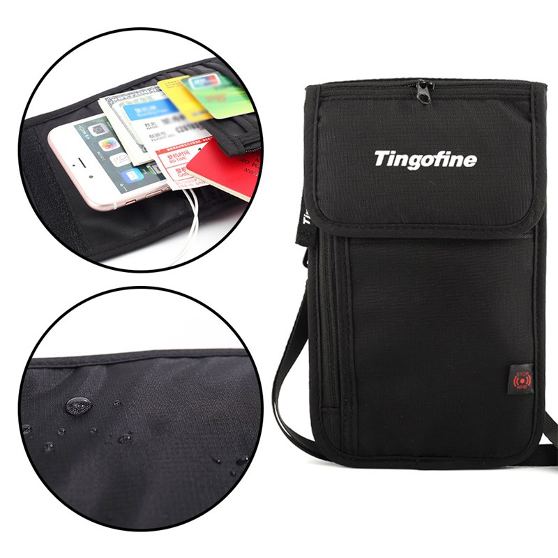 Ví đeo vai đựng hộ chiếu đa năng nhỏ gọn