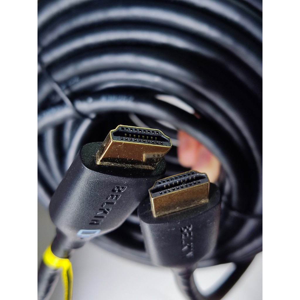 Dây Cáp HDMI Belkin F3Y021bt15M 4K/3D/Full HD 1080p & Ethernet 10.2Gbps  - Hàng Chính Hãng