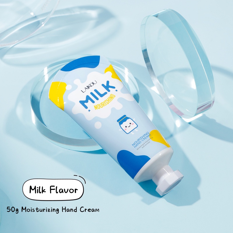 Set 4 sản phẩm chăm sóc da LAIKOU chiết xuất sữa dưỡng ẩm làm trắng da