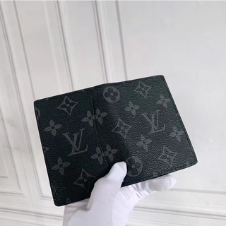Sẵn sàng giao hàng 100% nguyên bản chính hãng Louis Vuitton LV ví da đựng thẻ mới có hộp M63144