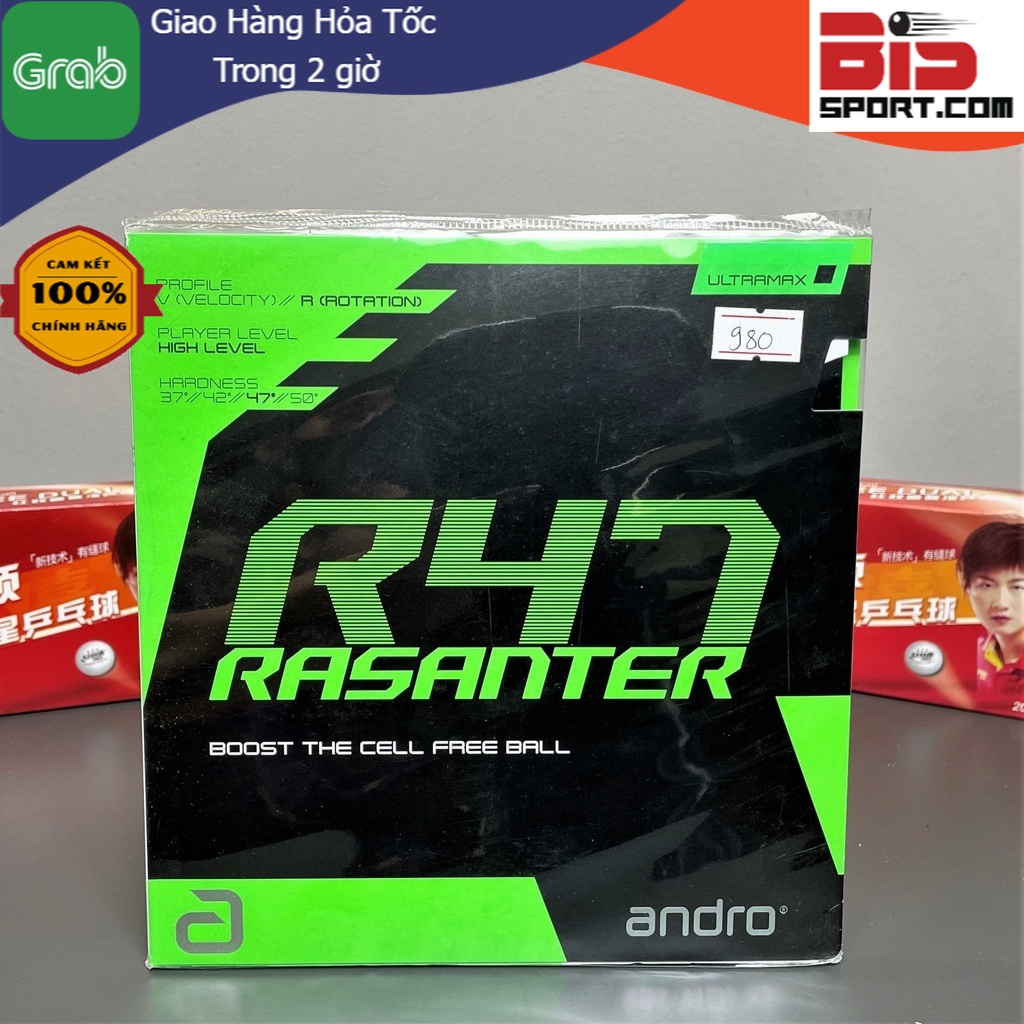 Mặt Vợt Bóng Bàn Andro Rasanter R47, R48 , R37 , R47 , V42 , V47 , R42 [ Chính Hãng ]