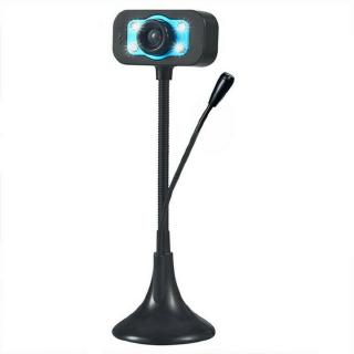 Webcam Máy Tính Có Đèn Led 4 Bóng
