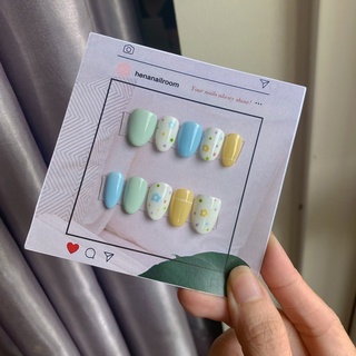 Nailbox - Set móng tay giả màu pastel