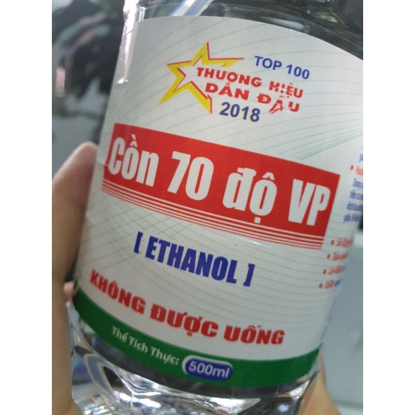 Cồn 70 độ VP có vòi xịt - Đông Anh Pharmart