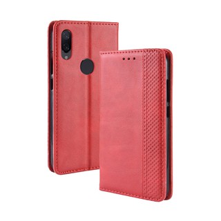 [Hàng mới về] Bao da dạng ví hiệu Leather Luxury dành cho Xiaomi Redmi Note 7