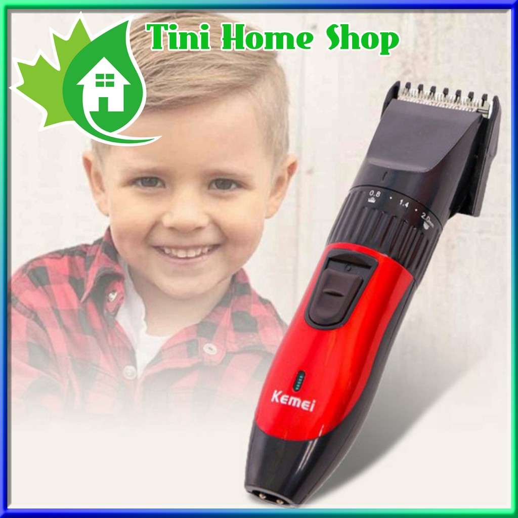 🏠  Tông Đơ Cắt Tóc Trẻ Em Kemei KM-730 - Tini Home Shop [HCM]