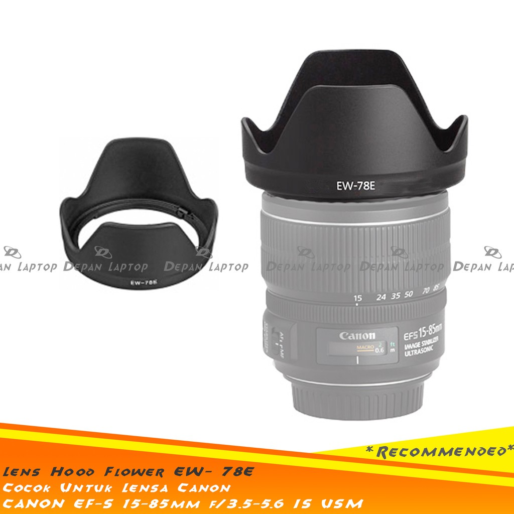 Loa Che Nắng Ew-78e Canon Ef-s 15-85mm F3.5-5.6 Is Usm