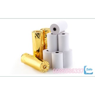 Giấy in hóa đơn MINI K80 iZamo, giấy in bill nhiệt, cuộn giấy in lẻ, cho chất lượng in bền, nét, không độc hại,giá sỉ