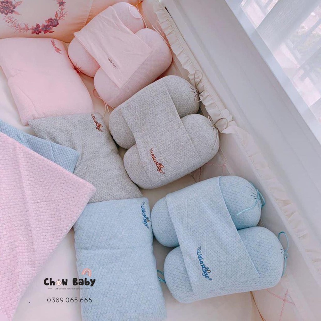 [ UalaRogo Chính Hãng] Bộ gối chặn Uala &amp; Rogo sơ sinh 8866