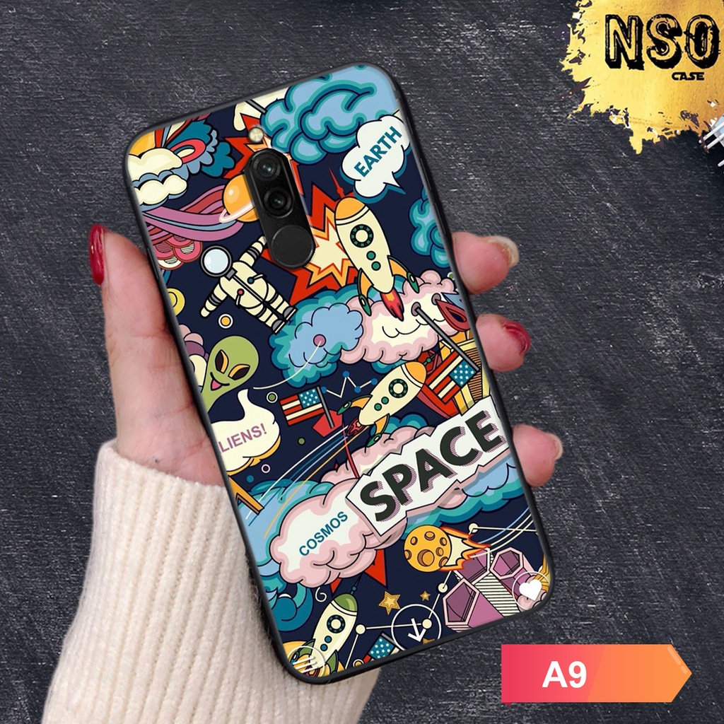 Ốp Lưng Xiaomi Redmi 8 In Hình Phi Hành Gia Chất