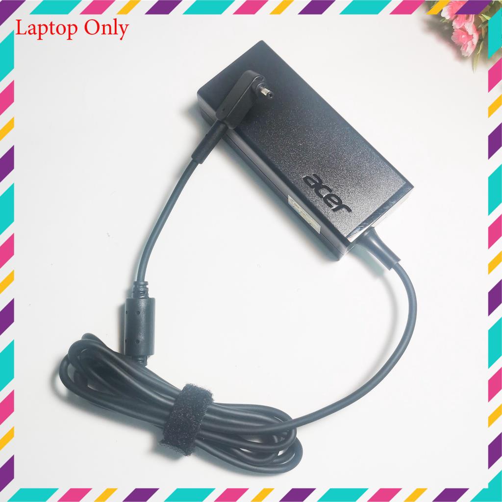 Sạc Laptop Acer 19V - 2.37A - 45W Zin chính hãng chân nhỏ 3.0mm x 1.1mm, adapter laptop acer