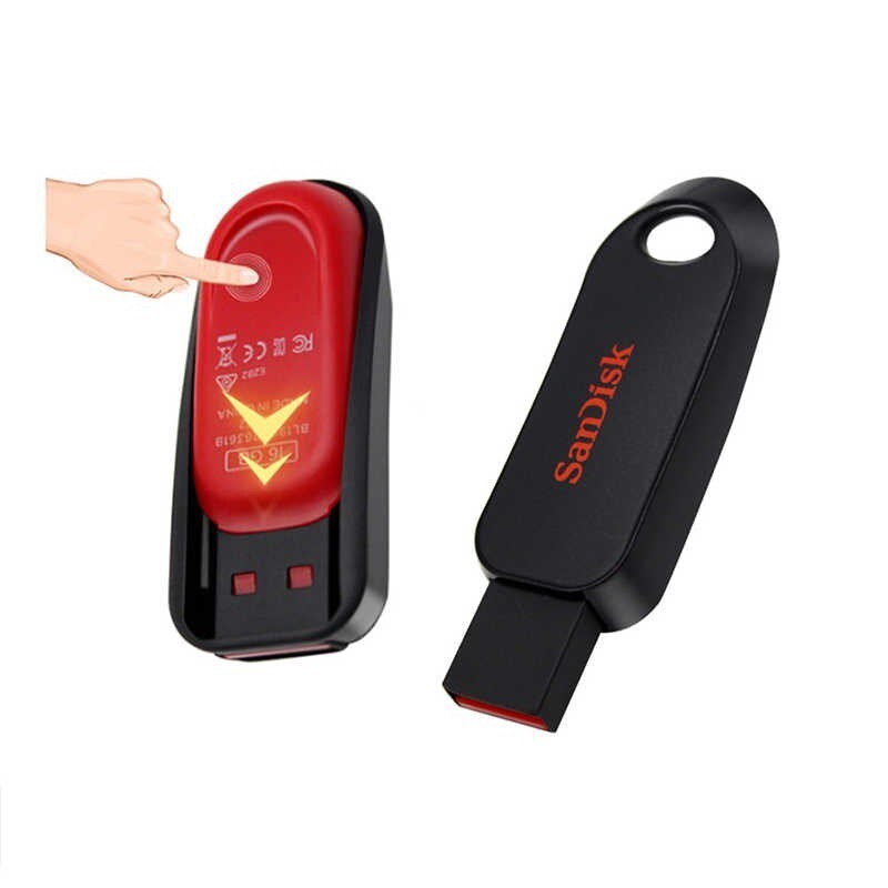 USB 2.0 Sandisk Cruzer Snap CZ62 128GB kiểu trượt (Đen)