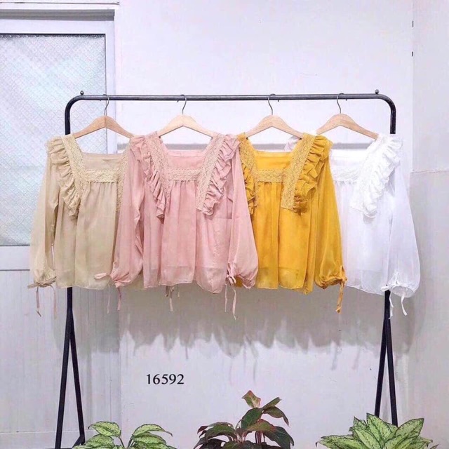 Áo bánh bèo hàng đẹp Quảng Châu