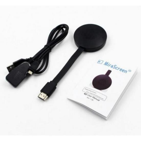 Thiết bị dongle Chromecast G2 thu phát Wifi TV không dây DLNA AirPlay cắm HDMI