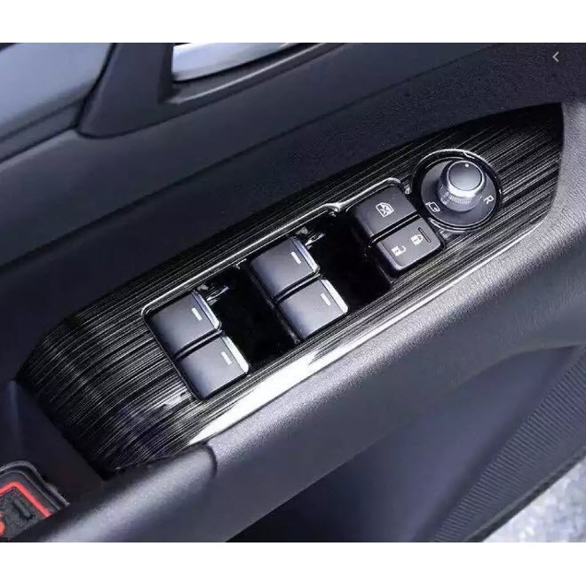Ốp 4 công tắc lên xuống kính Mazda CX5 2018-2021 thép ko rỉ