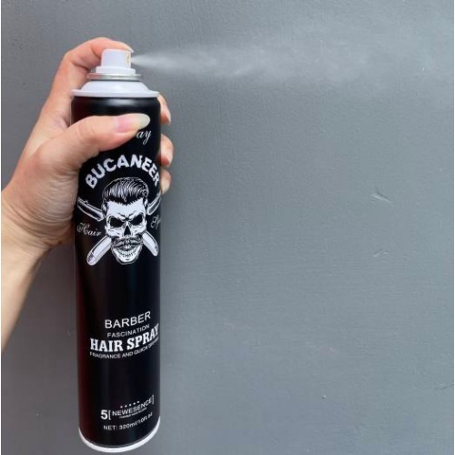 Gôm, Keo Xịt Tóc BUCANNER BARBER 320ml tạo kiểu giữ nếp cho tóc. HÀNG CHÍNH HÃNG. AI Store