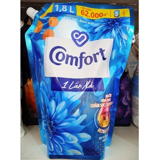 Nước xả vải comfort 1 lần xả hương ban mai túi 1.7l