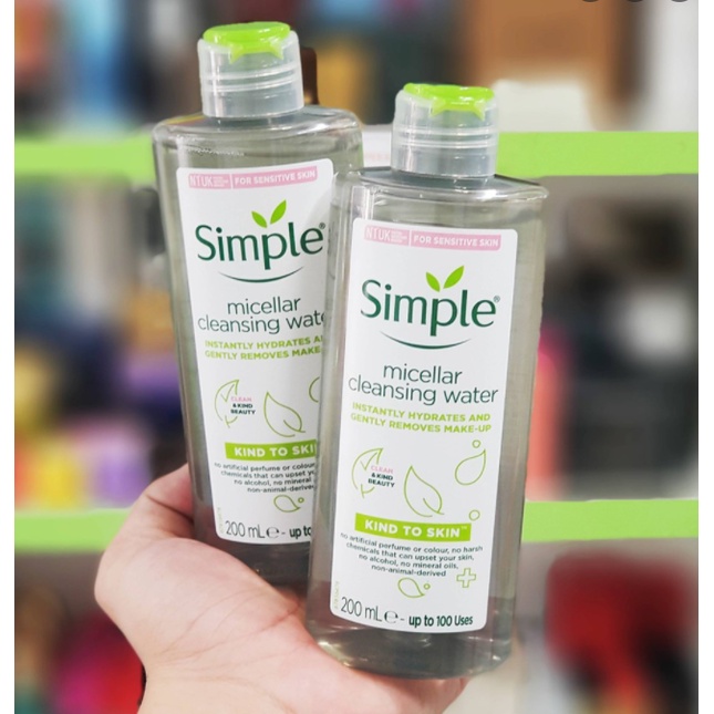 Nước Tẩy Trang Simple Kind To Skin Micellar Cleansing Water 200ml | BigBuy360 - bigbuy360.vn