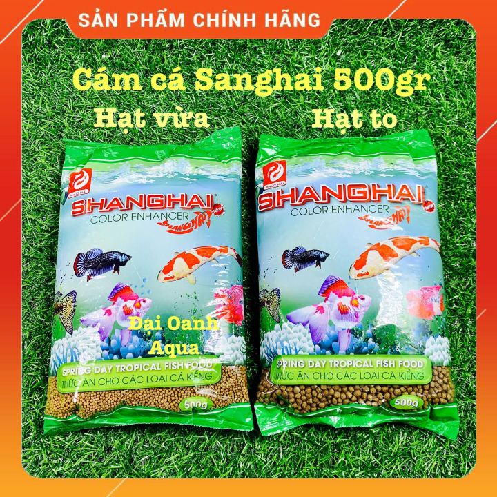 Thức Ăn Cá ShangHai Túi 500g - Cám Cá Cảnh SHANGHAI