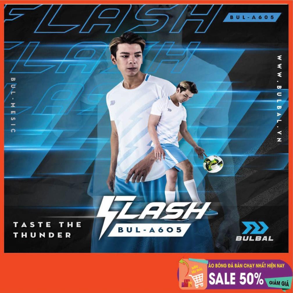 Bộ áo bóng đá không logo BulBal Flash sẵn kho, giá tốt