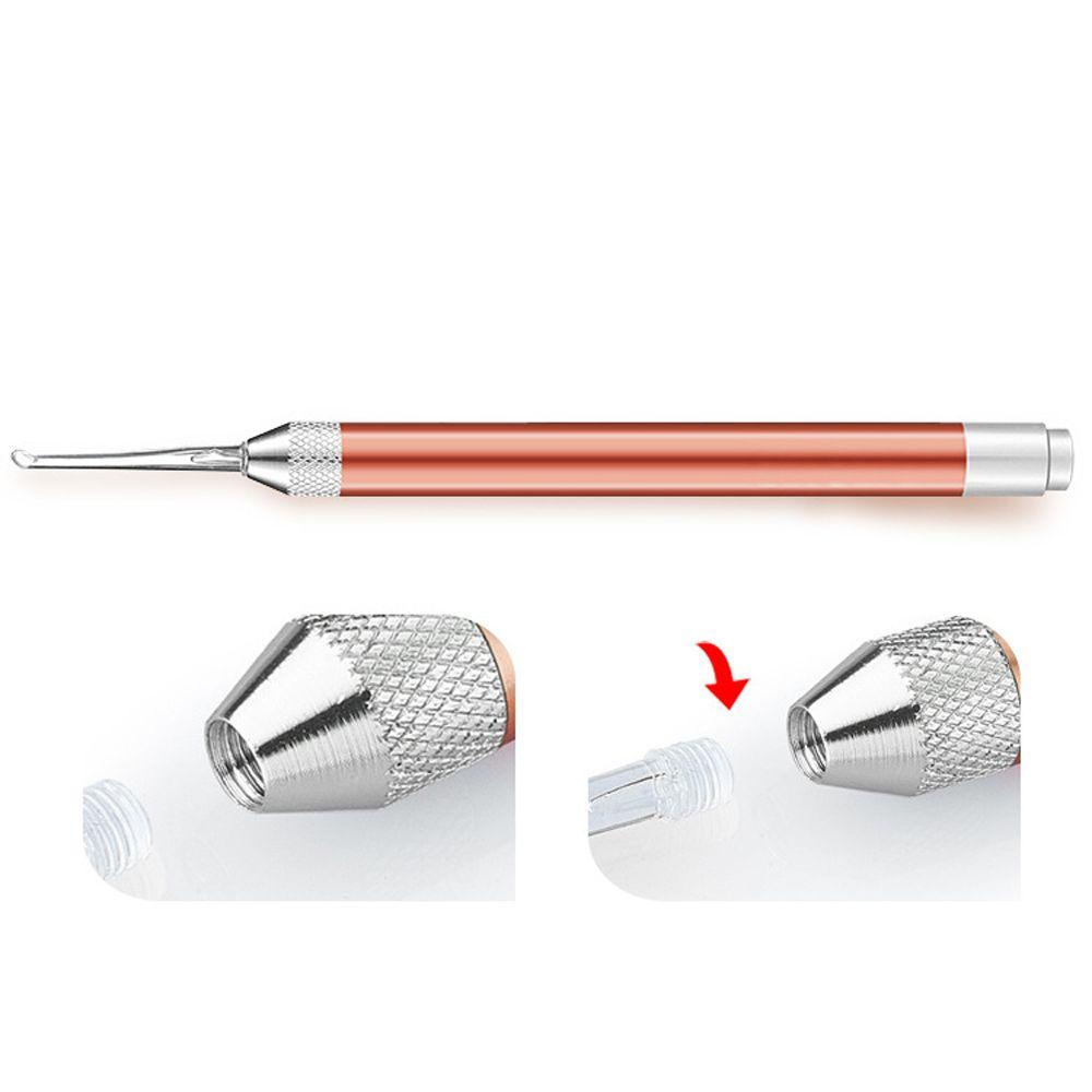 Dụng Cụ Lấy Ráy Tai Bằng Thép Không Gỉ Có Đèn LED Độc Đáo