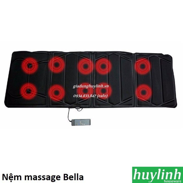 Freeship Nệm Massage Toàn Thân Bella