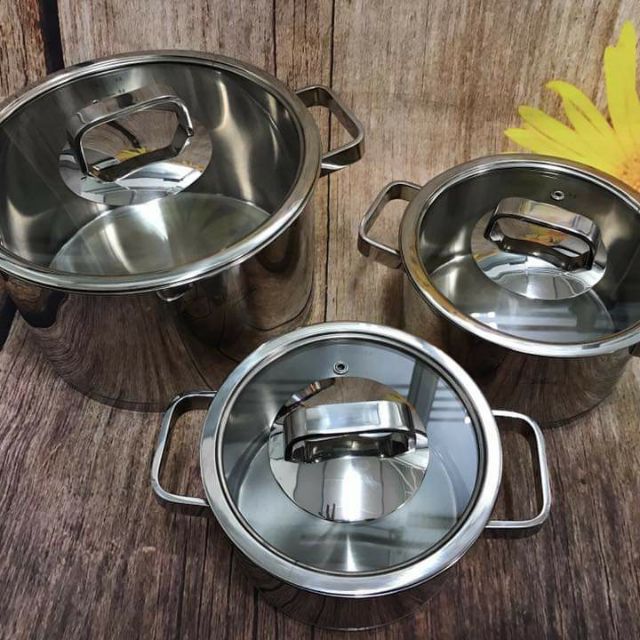 Nồi Fivestar thân cao 18cm, 20cm, 24cm