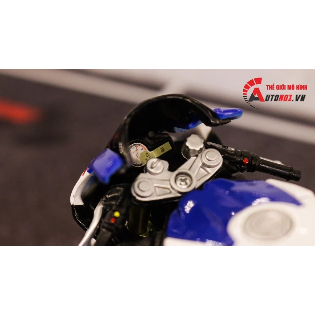 MÔ HÌNH XE BMW S1000RR HP4 ĐỘ PÔ SC 1:12 AUTONO1 D022