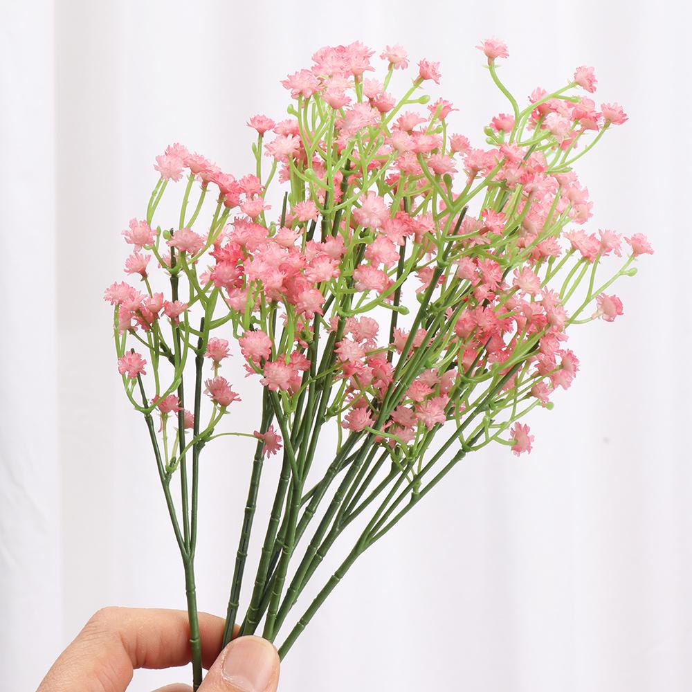 KUNHEV Hoa Mẫu Đơn Nhân Tạo 3 Bông Sống Động Trang Trí Nhà Cửa