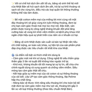 Băng vệ sinh Unicharm Nhật Bản