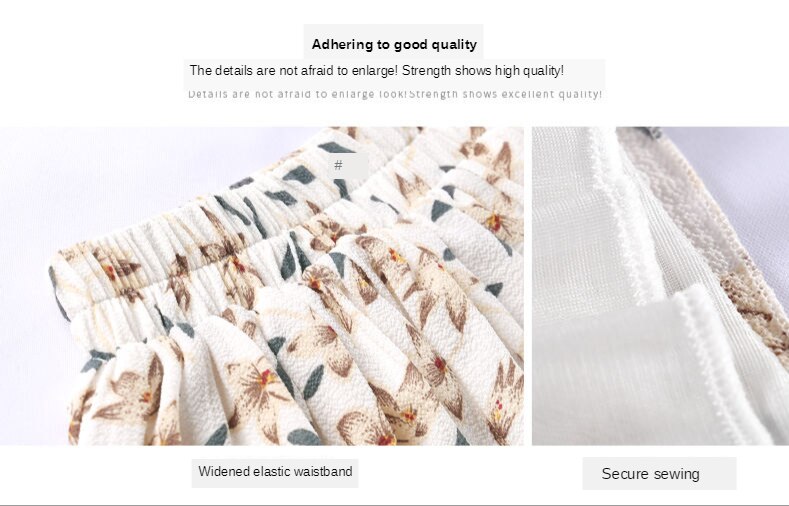 Quần ngắn ống rộng Họa Tiết Hoa Cho Nữ