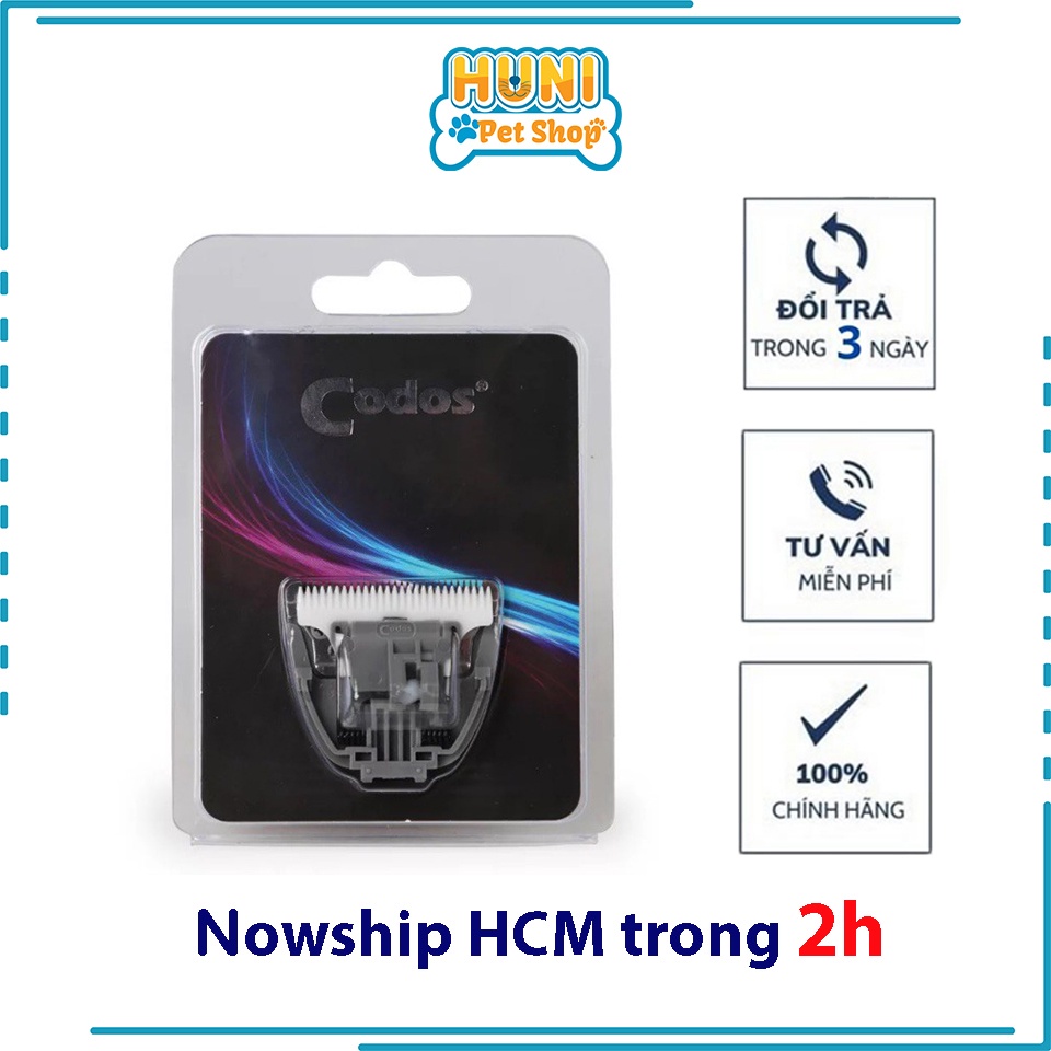 Lưỡi Tông Đơ cạo lông cho thú cưng Codos CP - 6800 lưỡi tongdo chó mèo Huni petshop