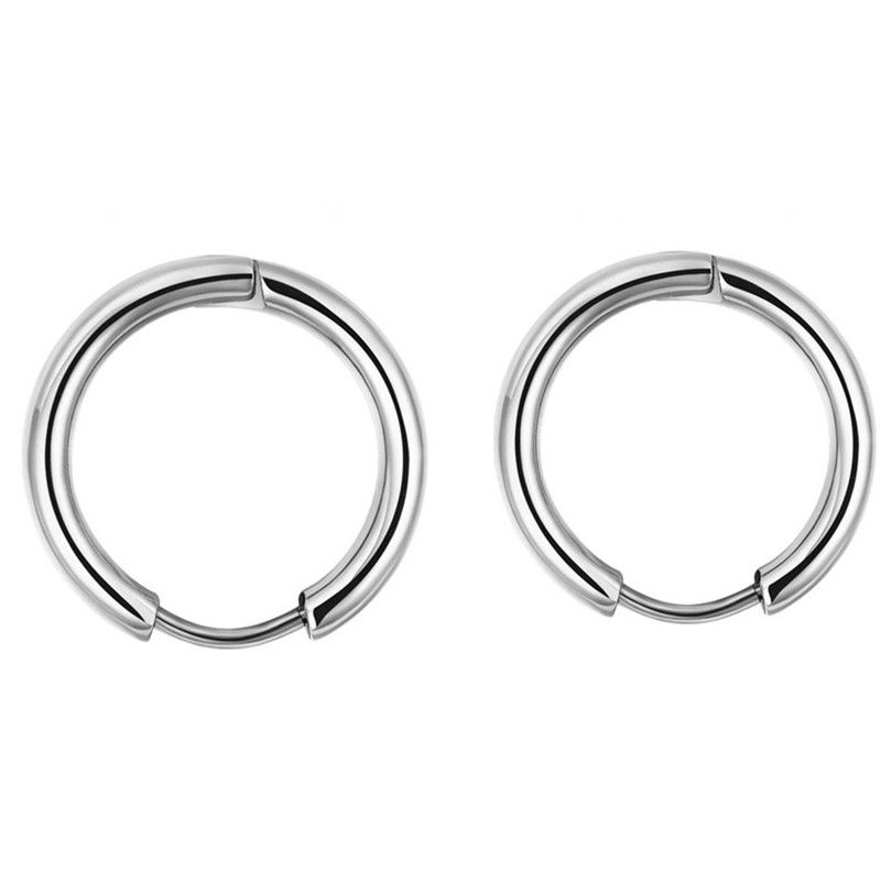 Khuyên tai tròn kiểu dáng thời trang