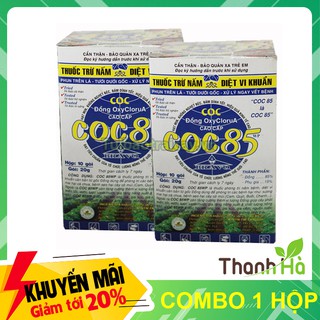 Combo 2 hộp thuốc trị bệnh chết nhanh coc85 đồng oxyclorua - t24.2