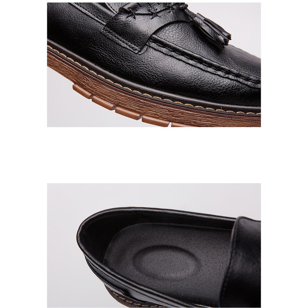 hapas Classic fashion leather shoes for men