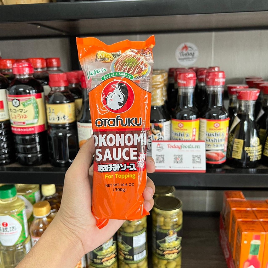 [DATE MỚI T3/2025] Sốt Okonomi Bánh Xèo Nhật Bản {Otafuku} 300G