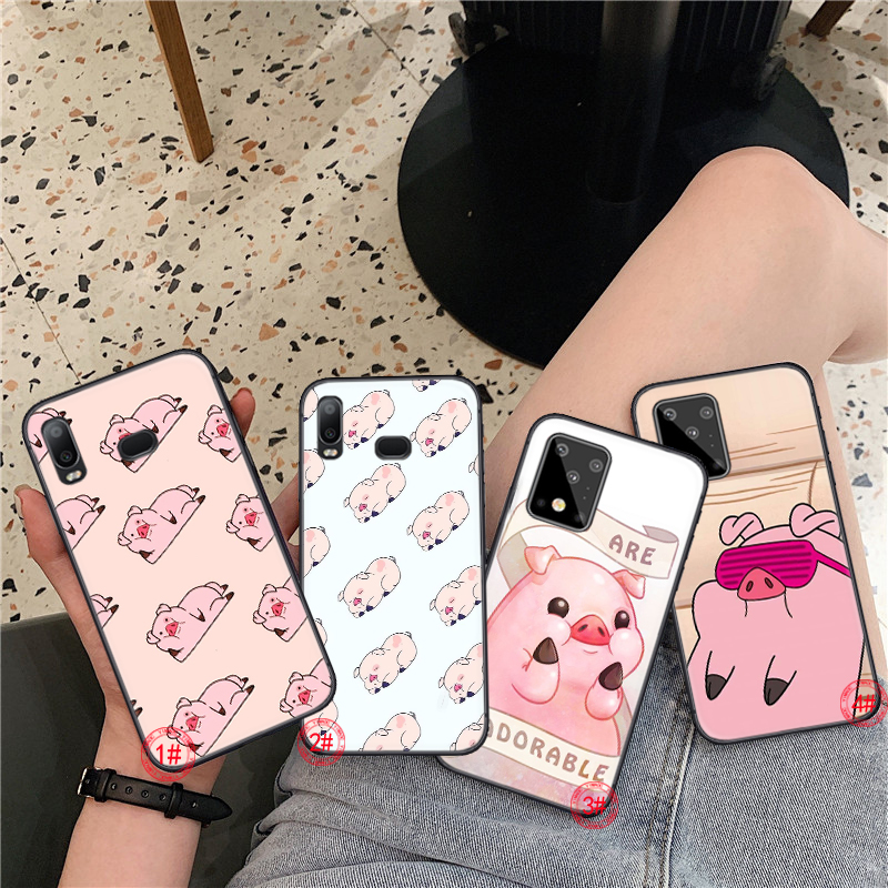 Samsung A31 A42 A02 A12 A32 A52 A72 F62 M62 Soft Case 48d Anime Gravity Falls pig Coque