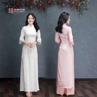 Áo Dài Nữ 4 Tà Tay Lỡ Gấm Tơ Hàng Cao Cấp VD04