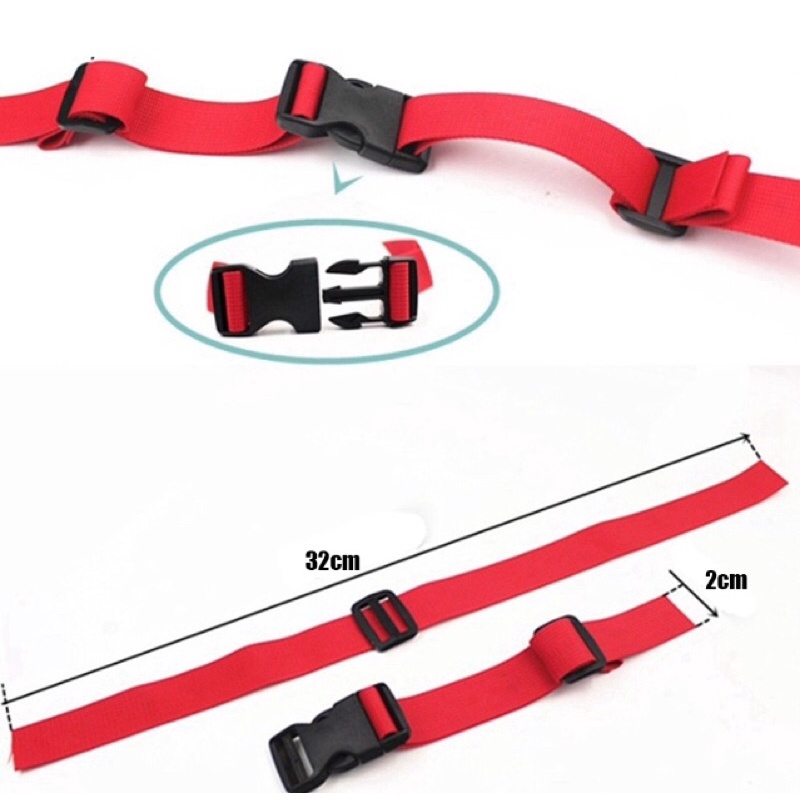 Dây đeo BALO chống trượt ( màu ngẫu nhiên )
