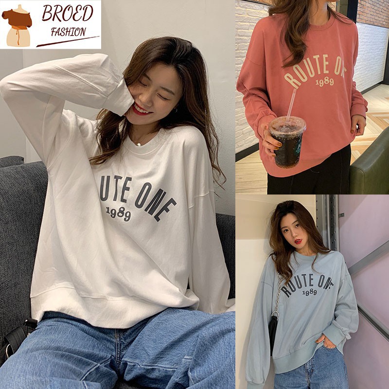 Áo Sweater Mỏng Dáng Rộng Cỡ Lớn Thiết Kế Cá Tính Hợp Thời Trang