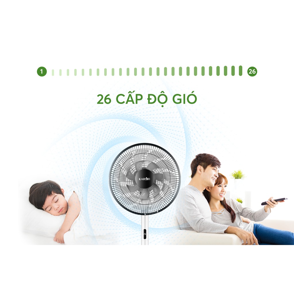 Quạt đứng Karofi KF-352DC