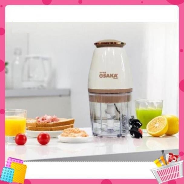Máy xay sinh tố, máy xay thịt mini OSAKA đa năng 750ml - Máy say sinh tố mini cầm tay
