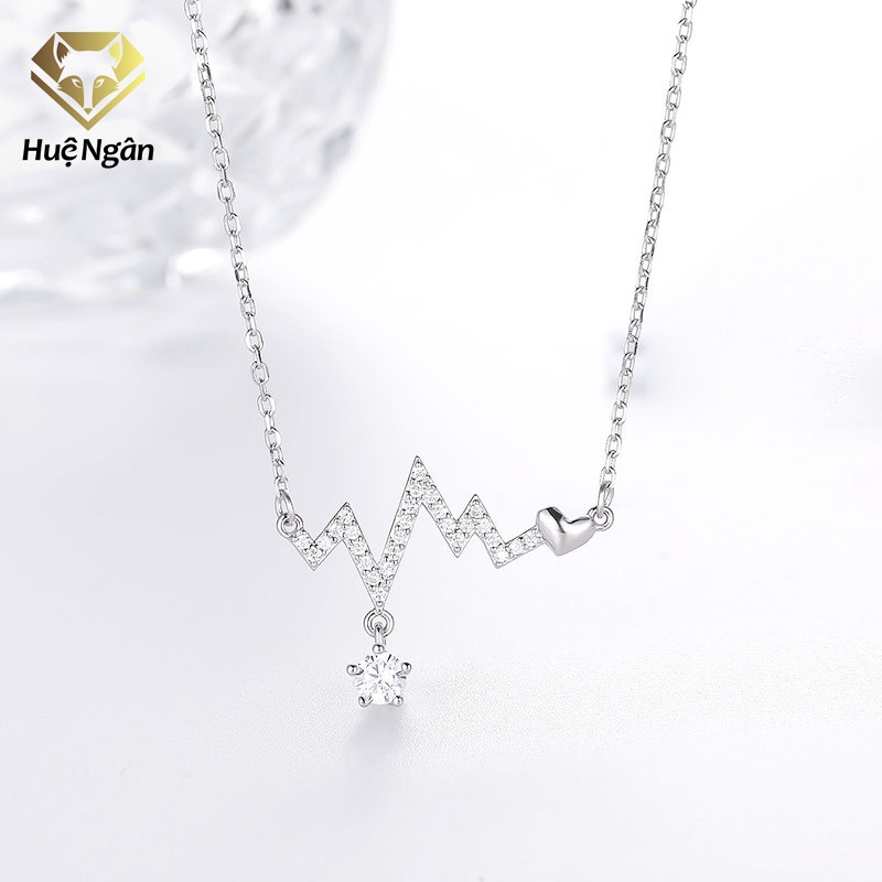 Dây chuyền bạc 925 - Nhịp tim PP1749