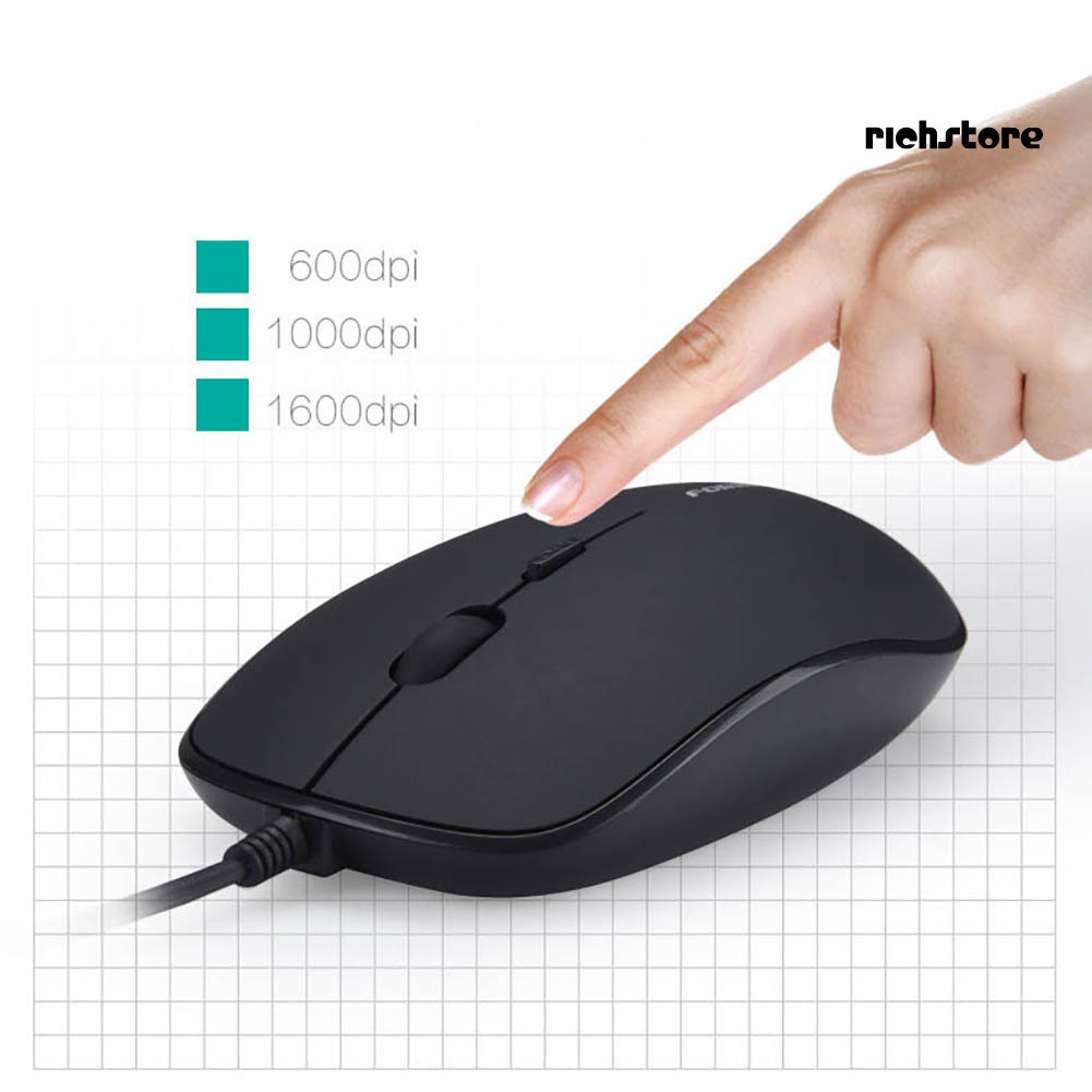 Chuột Máy Tính Không Tiếng Ồn K9 Universal 600 / 1000 / 1600dpi