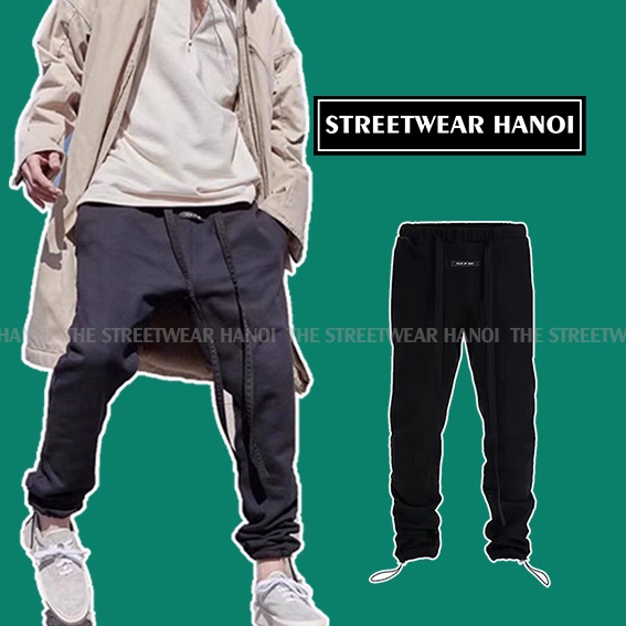 ™[STREETWEAR HANOI] - Quần sweatpants FOG đen sixth collection full tag túi, quần FOG fear of god