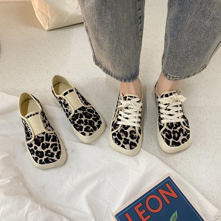 Giày Nữ Cột Dây Họa Tiết Da Báo Thời Trang | BigBuy360 - bigbuy360.vn