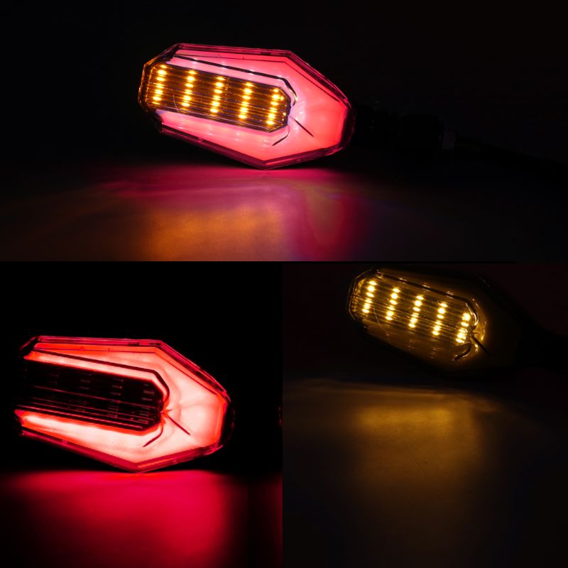Đèn Xi Nhan Mini 30Led 2 Bóng Chống Thấm Nước Cho Xe Mô Tô