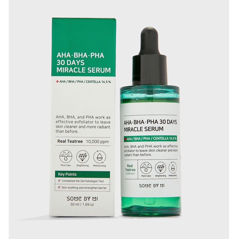 Serum giảm Mụn Và Dưỡng Da 30 Ngày Some By Mi AHABHAPHA 30 Days Miracle 50ml -store.beautefull