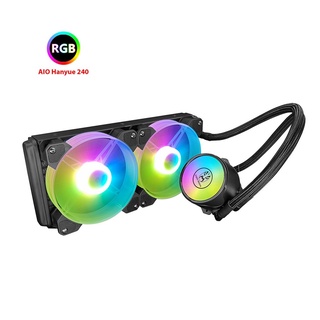 Tản Nhiệt Nước All in One Coolmoon ICEMOON 240 RGB - Tự Động Đổi Màu / Đồng Bộ Hub Coolmoon / Mainboard